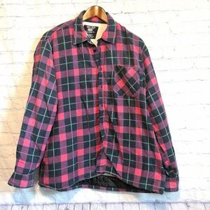Grit Iron Work Wear 1929 Jacket Mens Large Flannel Heavyweight Workwear Button